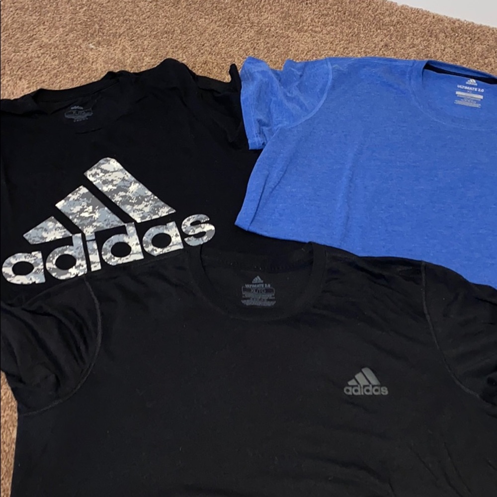 Lot of 3 men’s adidas shirts